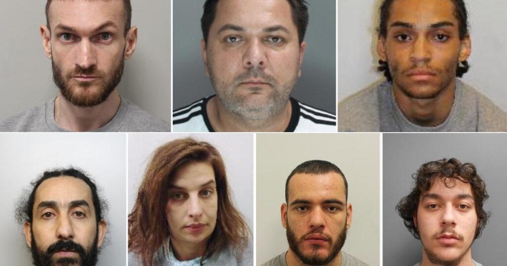 East London criminals in June 2025 including child killer