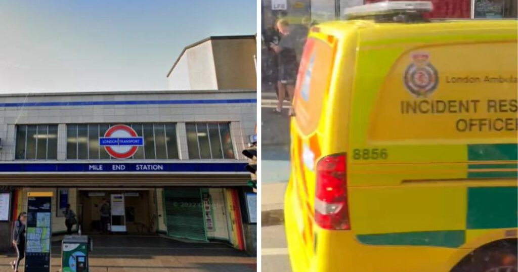 Mile End station: Person dies after being hit by train