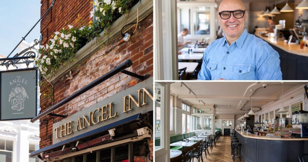 I tried the new menu at the Angel Inn Highgate