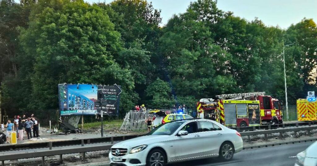 A13 Newham Way Beckton car crash: Driver dies from injuries