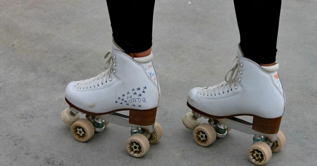 Brent Cross roller rink opening in John Lewis car park