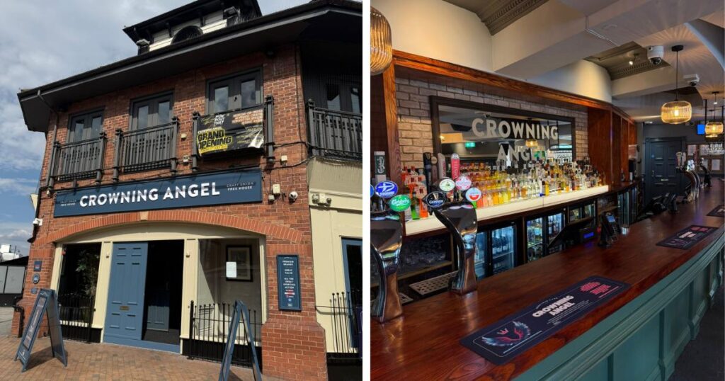 The Crowning Angel, Romford pub refurbishment: See inside