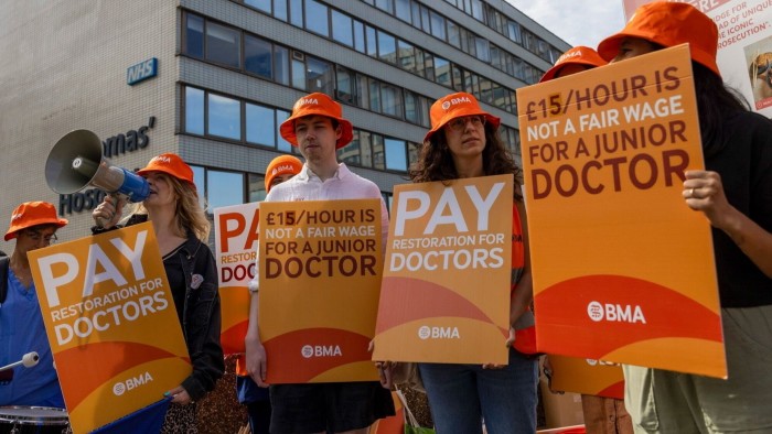 Resident doctors in England to strike for five days in July