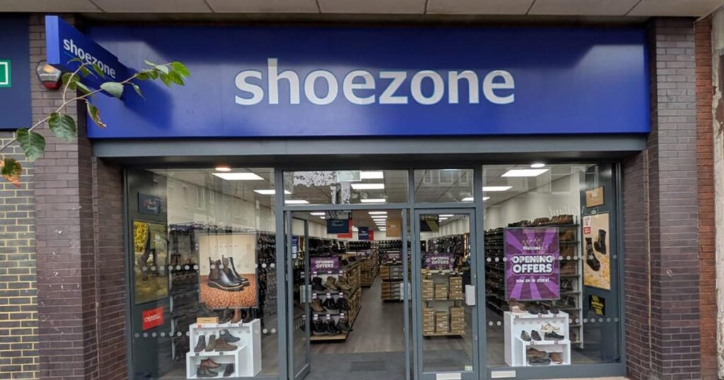 Shoezone Ilford, High Road reopens after refurbishment