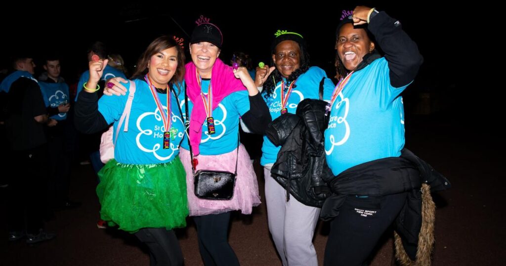 St Clare Hospice Night Walk in Epping raises more than £28k