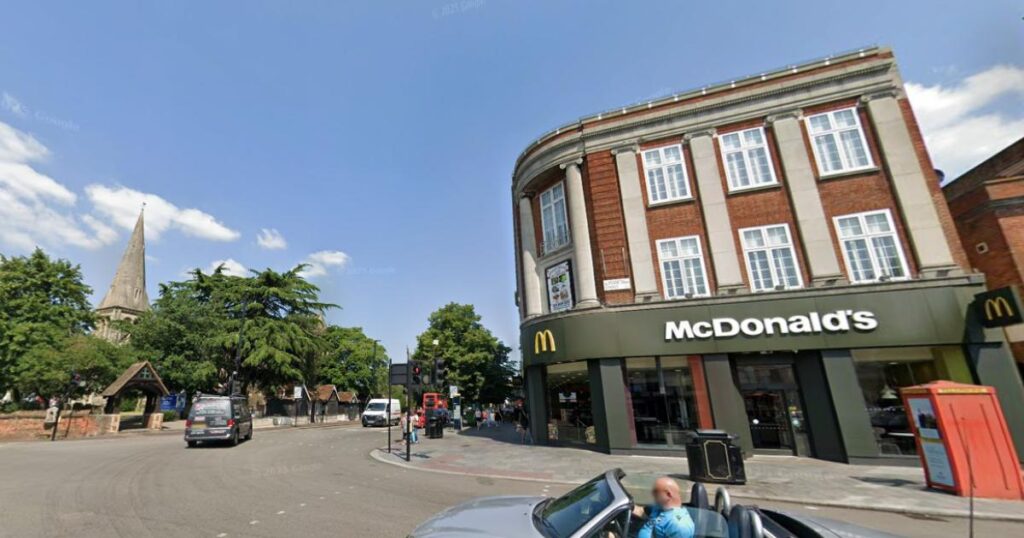 Eltham High Street crash near McDonald’s: Male taken to hospital