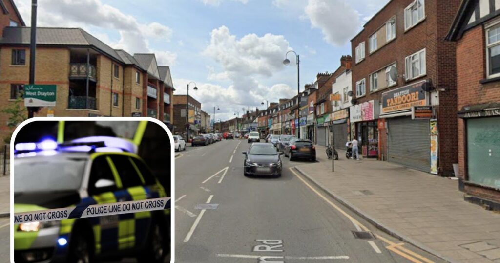 Station Road, West Drayton fight: Two males in hospital