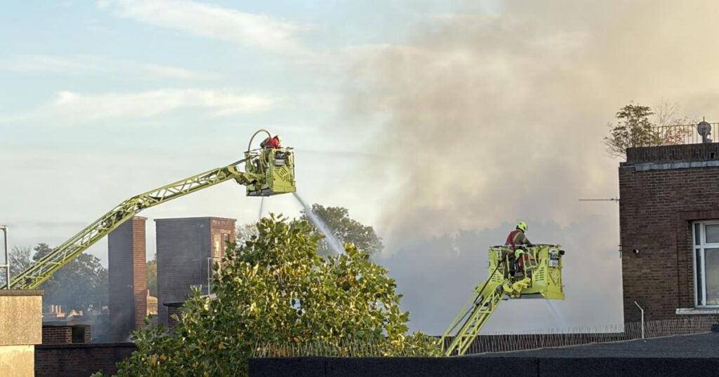 Penge High Street Poundland fire: Police investigation
