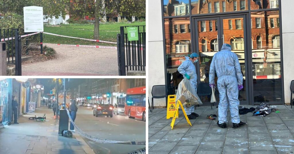 Six injured after shootings and stabbings across London