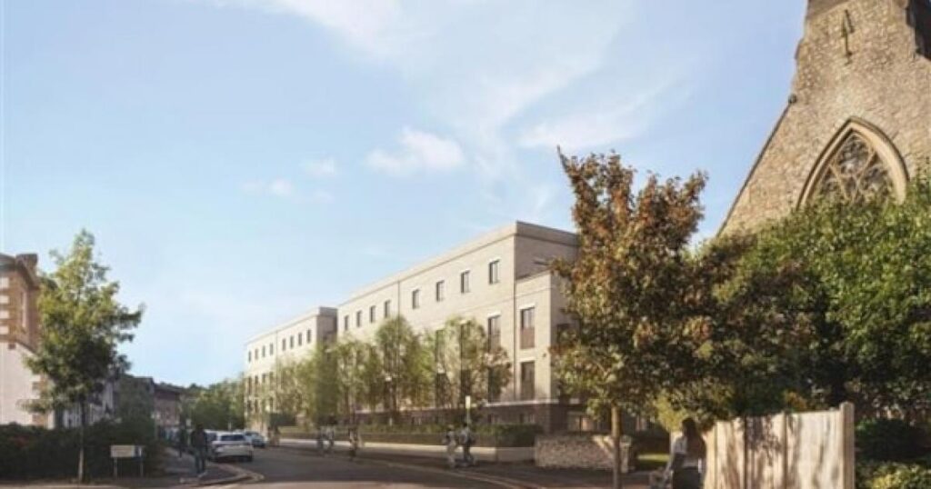 Waterloo and Queen Street, Romford housing scheme milestone