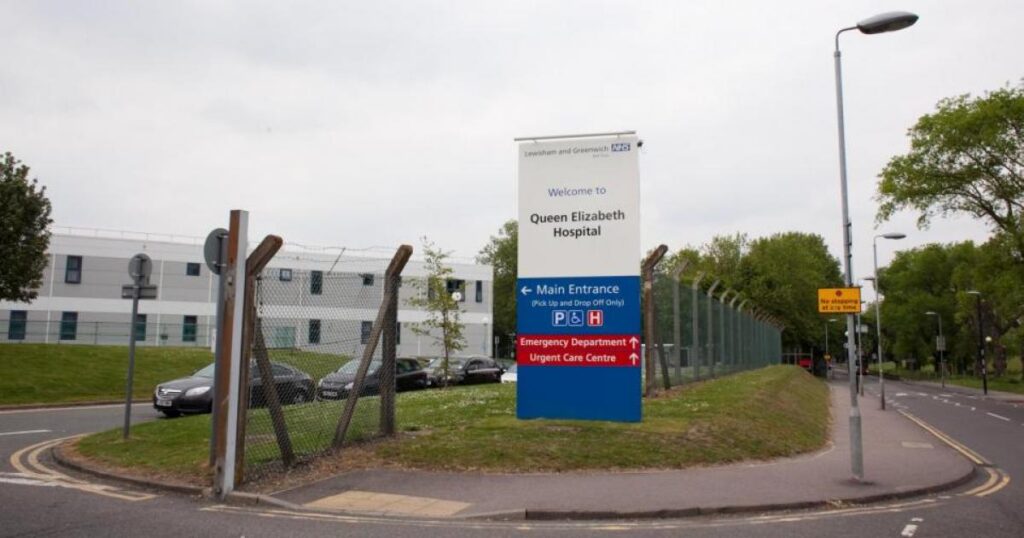 Queen Elizabeth Hospital Woolwich: Bomb hoax charge