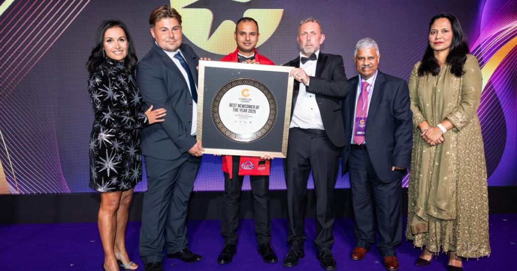 The Bombay Swanley wins Newcomer of the Year Award 2025