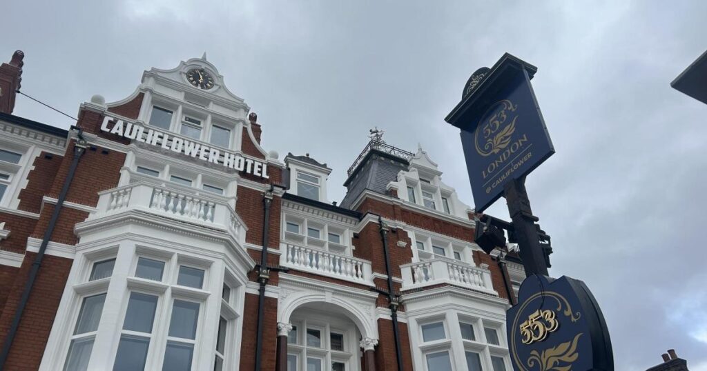 See inside Ilford bar 553 London at former Cauliflower pub