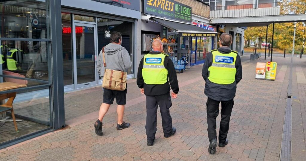 Harlow Council carried out ‘day of action’ in town centre