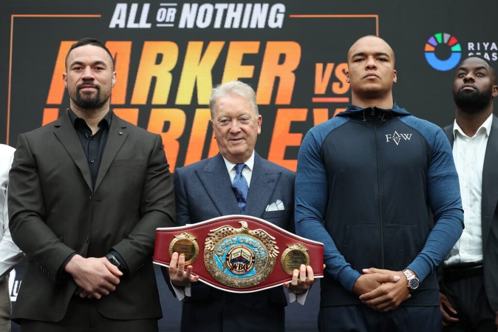 How to watch Parker vs Wardley: TV channel and live stream for heavyweight fight tonight