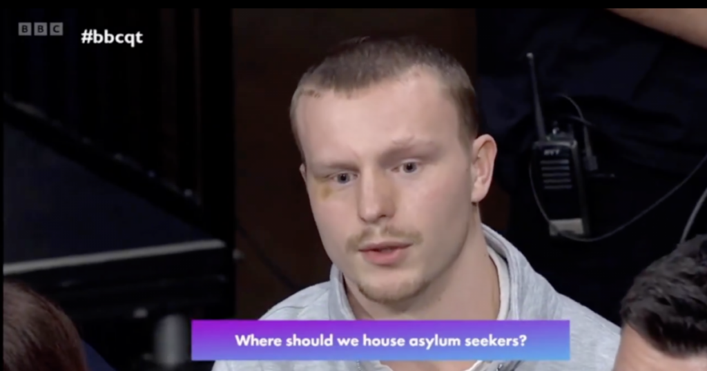 Audience members tear apart Matt Goodwin’s anti-migrant narrative on Question Time
