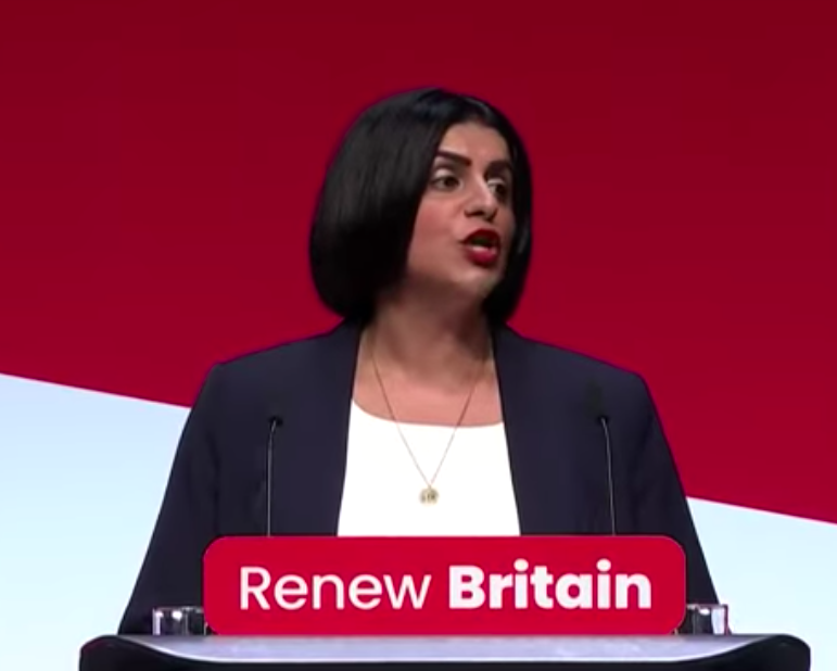 Shabana Mahmood tears into Reform’s Sarah Pochin after her racist comments