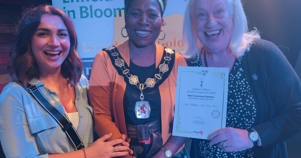Myddleton care home wins Enfield’s top garden award