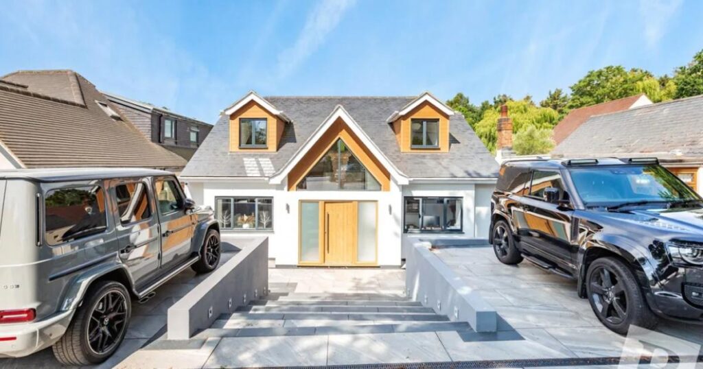 Inside Romford home with its own heated swimming pool