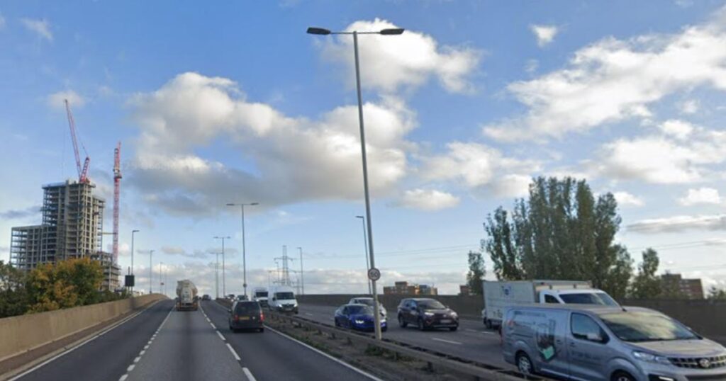 A406 Ilford partially blocked after crash: Woman in hospital
