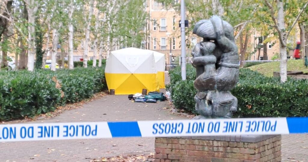 Elthorne Park Islington stabbing: Man arrested