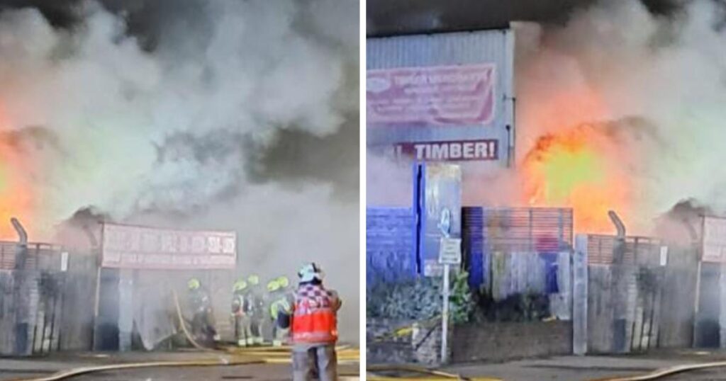 Tunnel Avenue Greenwich industrial unit: Two evacuated