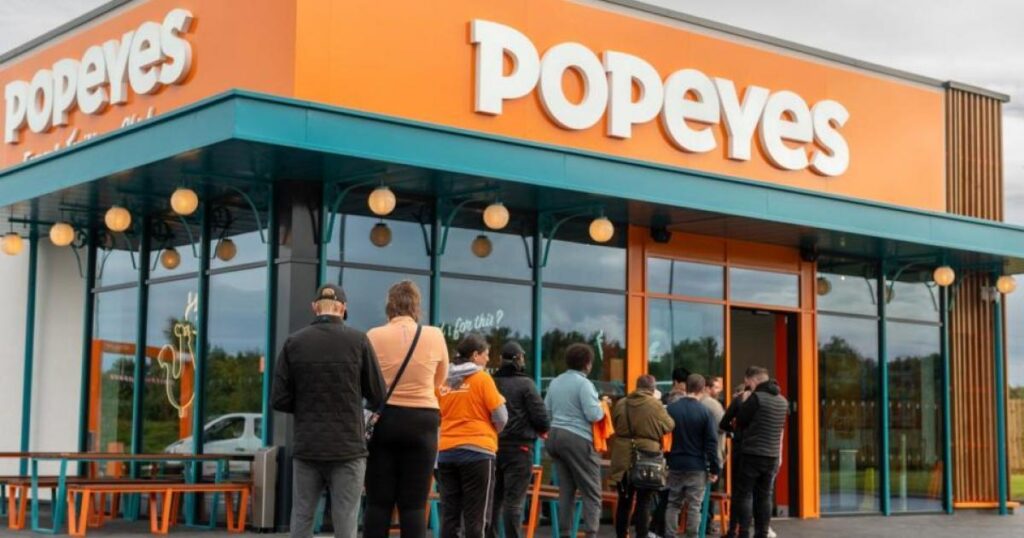 Popeyes to open its 100th UK restaurant amid rapid expansion