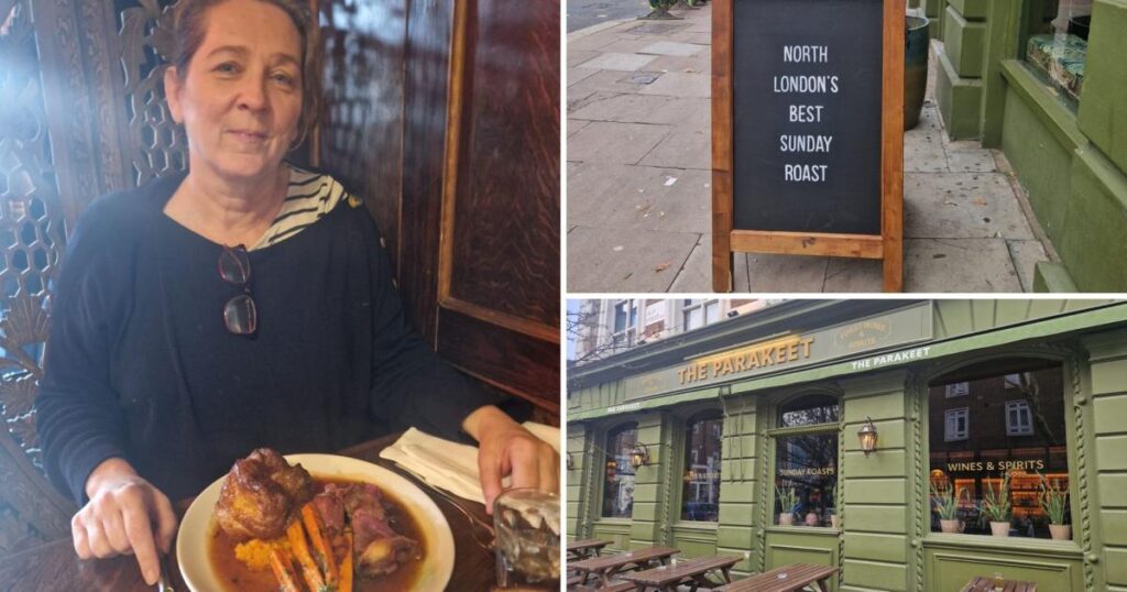 Review of Sunday roast at The Parakeet in Kentish Town