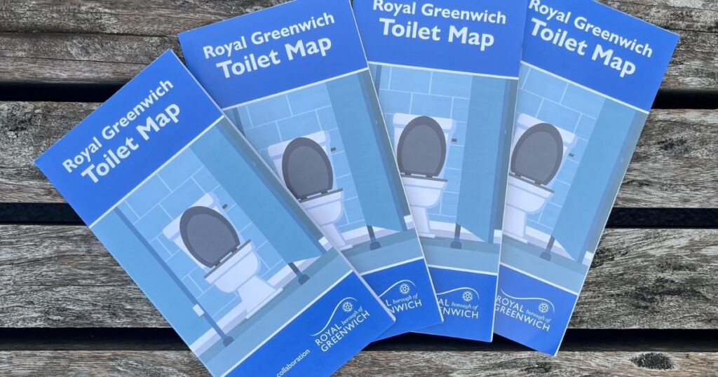 Greenwich Council new public toilet map for World Toilet Day