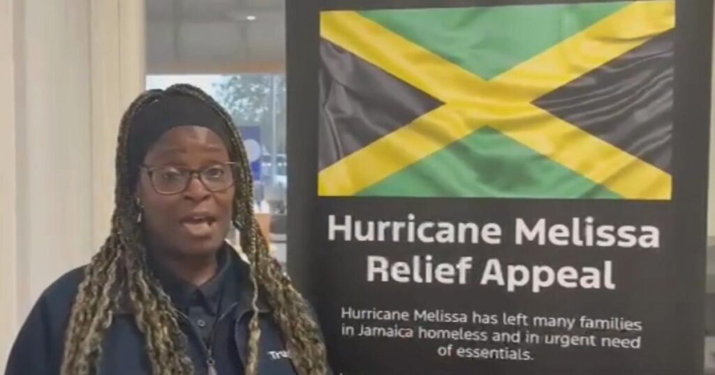 TrustFord Dagenham car dealership Hurricane Melissa fundraiser