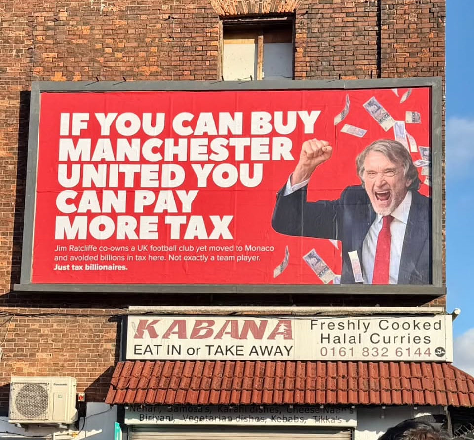 Campaign launched calling on Sir Jim Ratcliffe to pay more tax