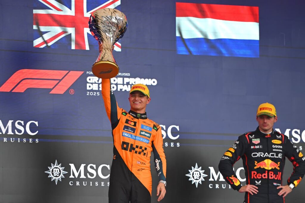 F1 standings: Lando Norris extends title lead as Max Verstappen closes gap on Oscar Piastri