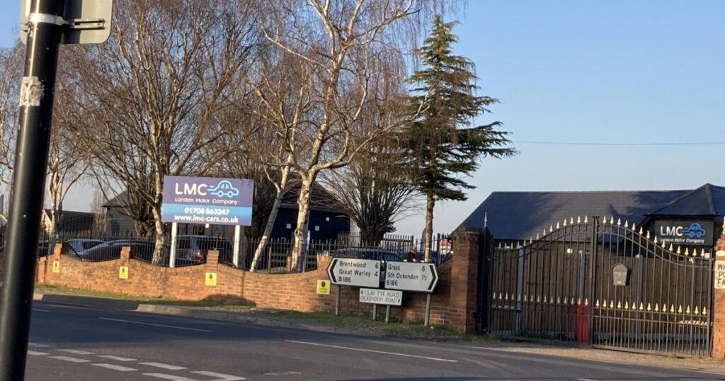 London Motor Company, Ockendon Road Upminster application refused