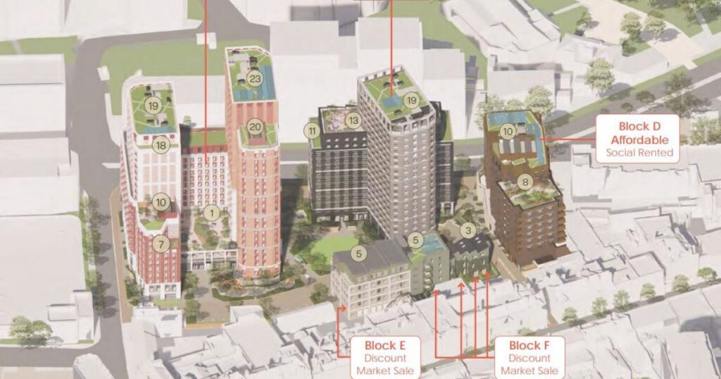 Woolwich tower blocks with 930 student rooms approved