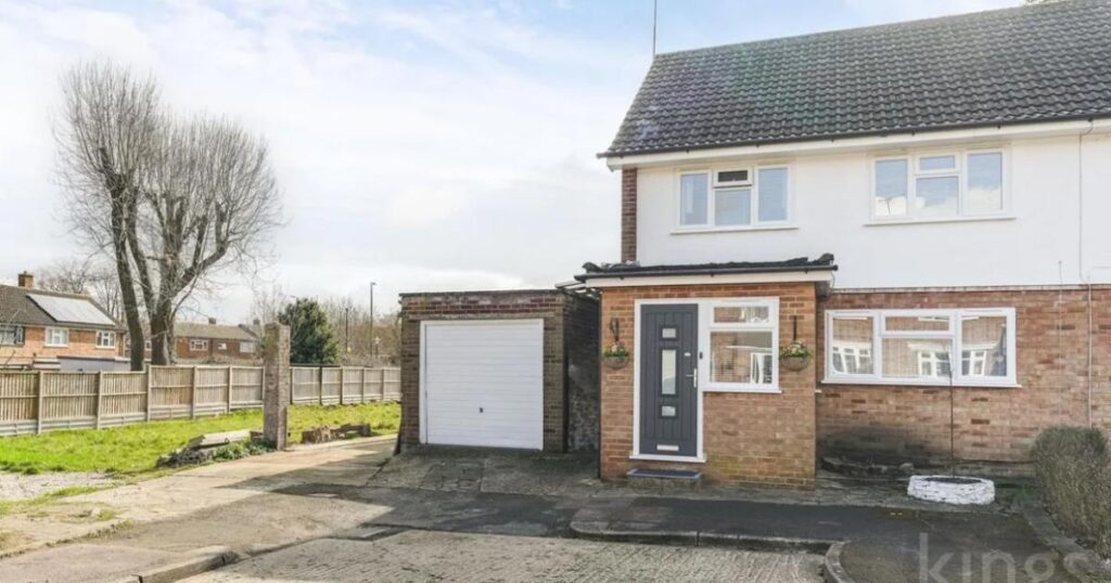 Harlow home for sale with planning permission for new house