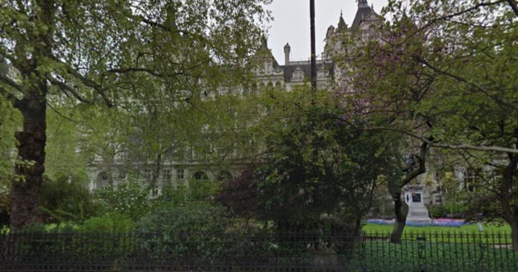 Embankment Gardens Westminster woman raped