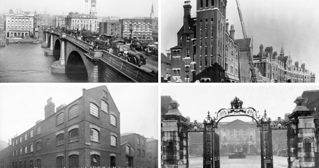 London Bridge and Southwark 100 years ago in pictures