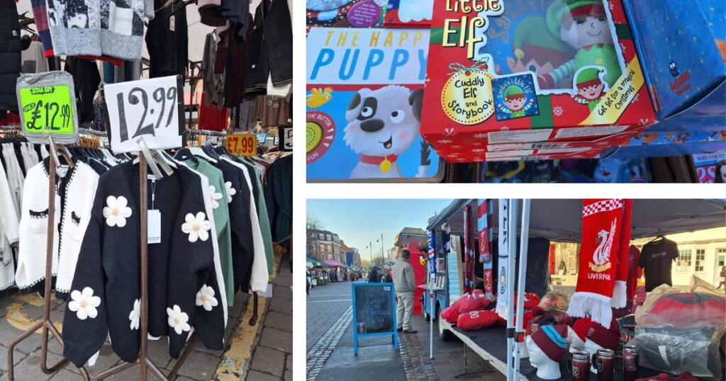 Romford Market affordable Christmas gift ideas for under £15