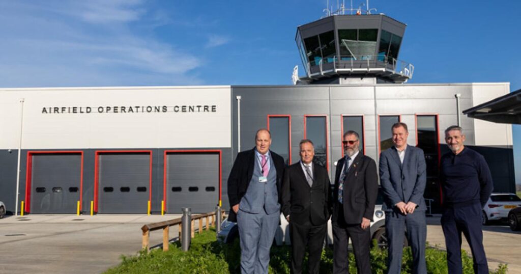 North Weald Airfield gets new control tower delivered