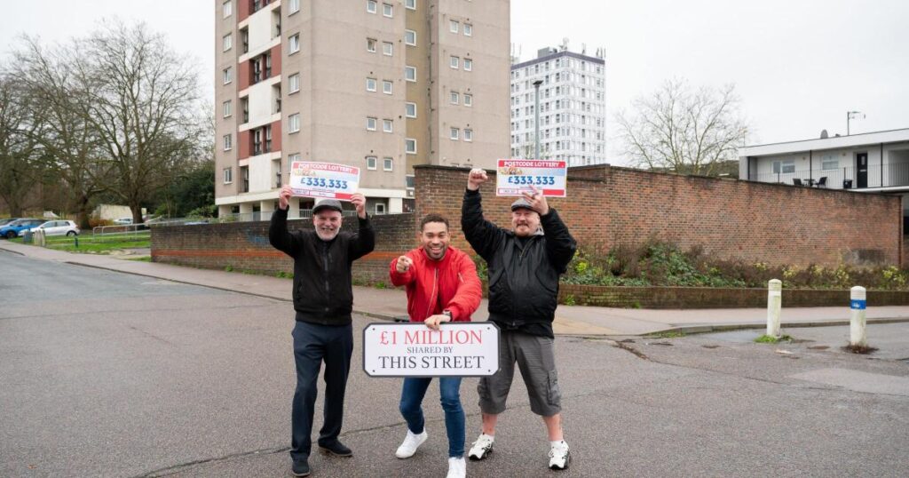 Peoples Postcode Lottery Harlow win sees neighbours cash in