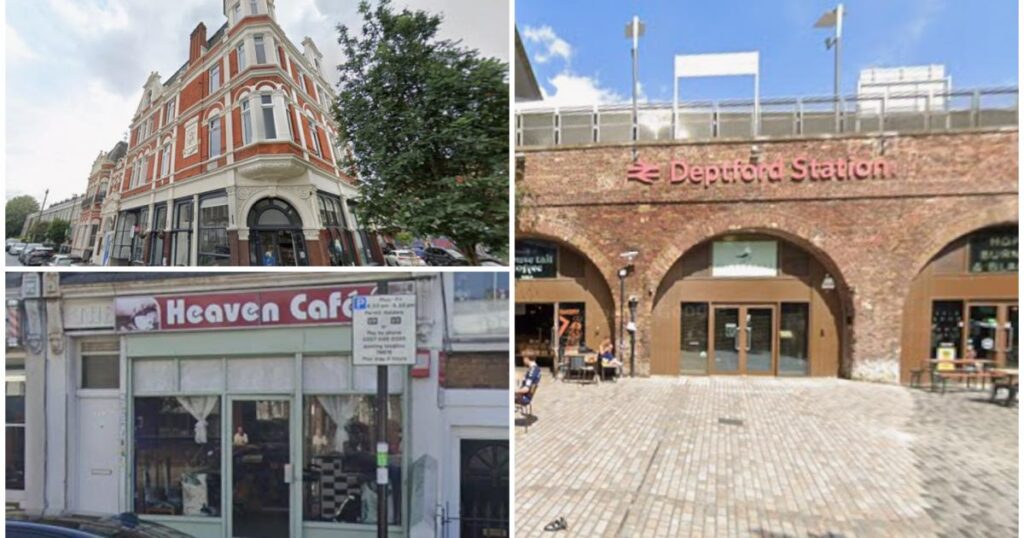 Netflix Jingle Bell Heist Christmas south London filming spots