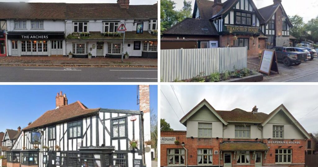 Four of the best Google-rated pubs with a fire in Havering