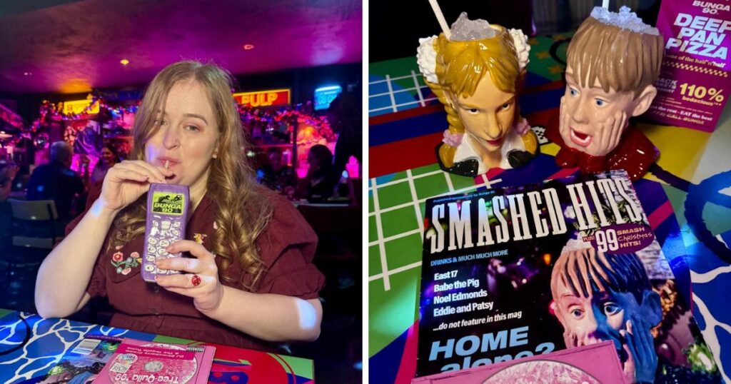 Bunga 90: London’s 90s themed cocktail bar in Covent Garden