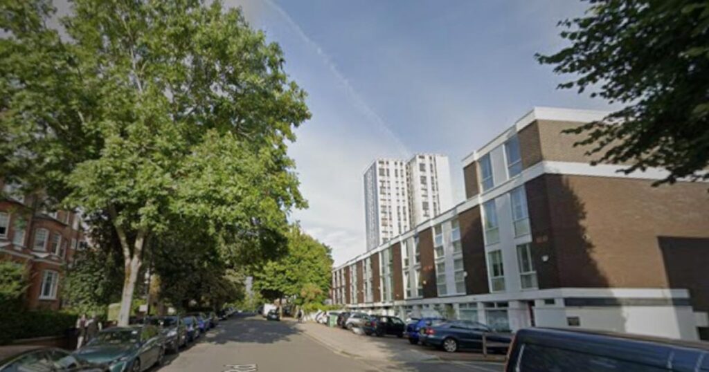 Fellows Road Camden: Man in hospital after fall from height