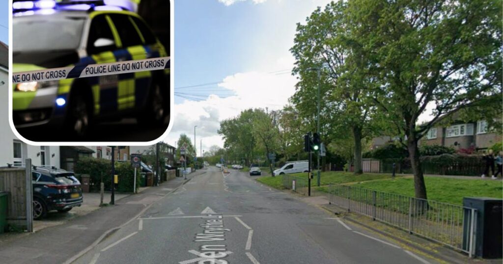 Green Wrythe Lane Carshalton crime scene: Man in hospital