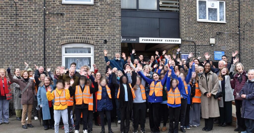 William Mitchell murals restored at Foxborough Gardens