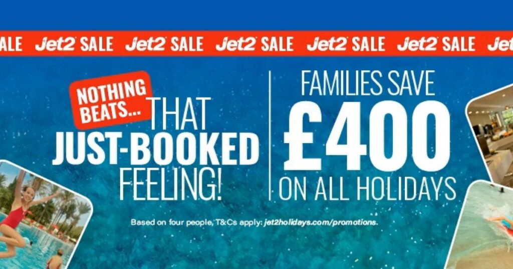 Save on your 2026 breaks with Jet2holidays