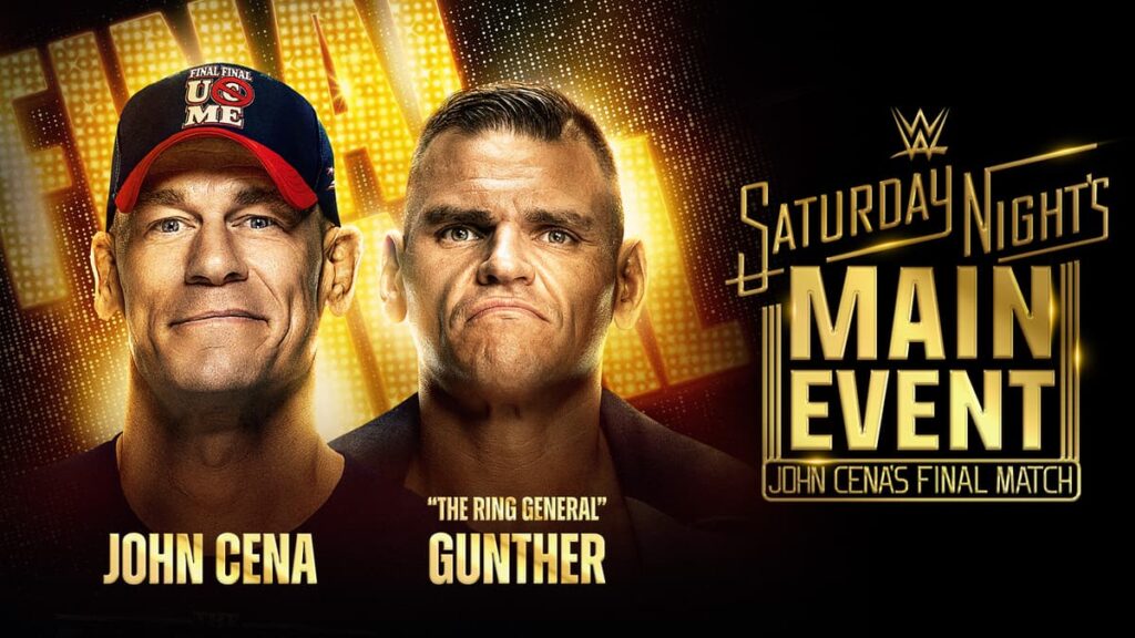 John Cena’s final match: UK start time for WWE Saturday Night’s Main Event, live stream, card and results