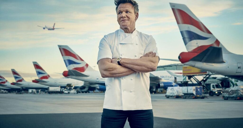 Gordon Ramsay launches Heathrow Terminal 5 Plane Food Market