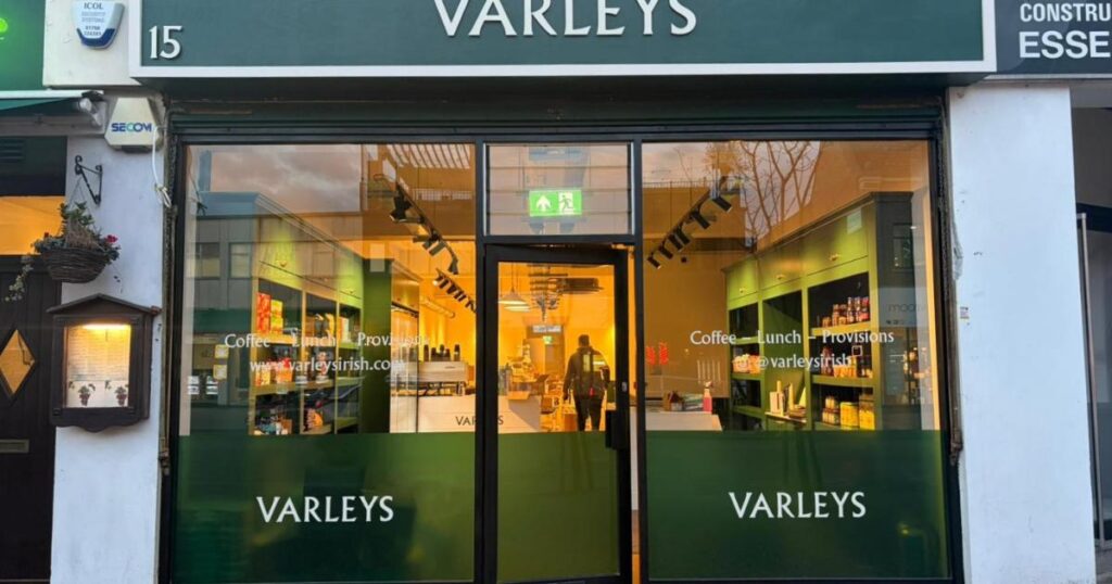 Varleys Station Road Upminster Irish deli to open this week